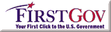 FirstGov logo - click to go to the FirstGov home page